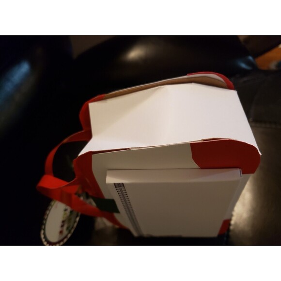 Handmade Paper Purse Gift Bag Gift Card Holder Christmas Poinsettias Magnet - Picture 9 of 9